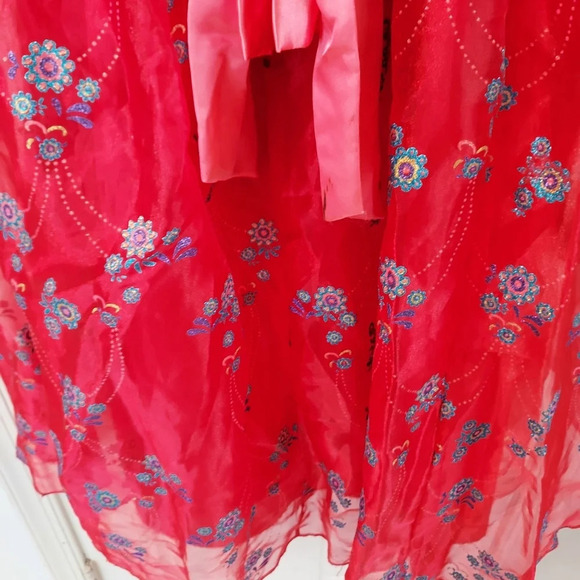 Disney Elena of Avalor Prestige Ball Gown Girls' Costume in Size 7/8 Medium - Picture 13 of 15